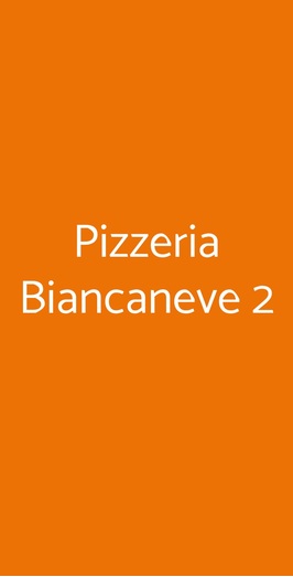 Pizzeria Biancaneve 2, Firenze