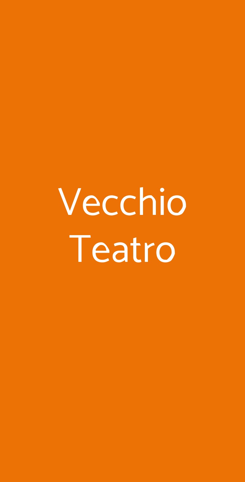 Vecchio Teatro, Acireale