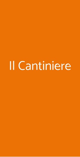Il Cantiniere, Catania