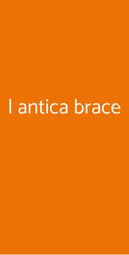 L Antica Brace
