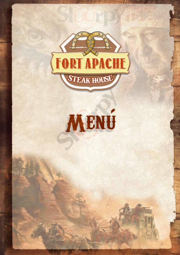 Fort Apache - Fiumicino Fiumicino menù 1 pagina