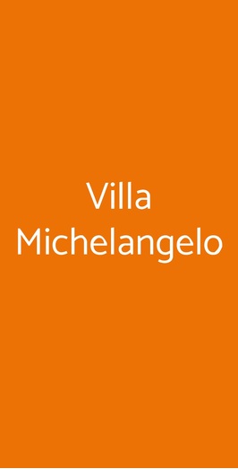Villa Michelangelo, Nicolosi