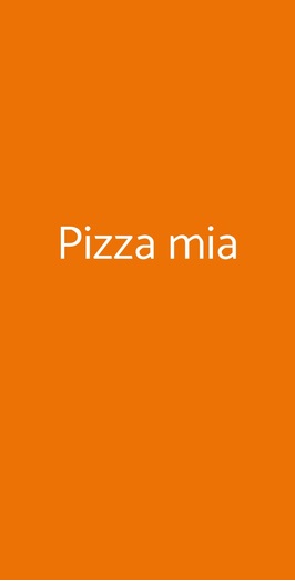 Pizza Mia, Catania