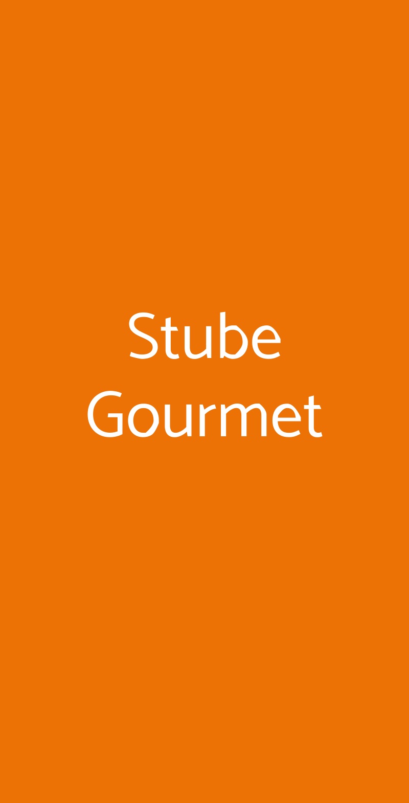 Stube Gourmet Asiago menù 1 pagina