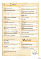 Del Ponte - Recco, Recco menu