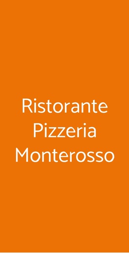 Ristorante Pizzeria Monterosso, Altavilla Vicentina