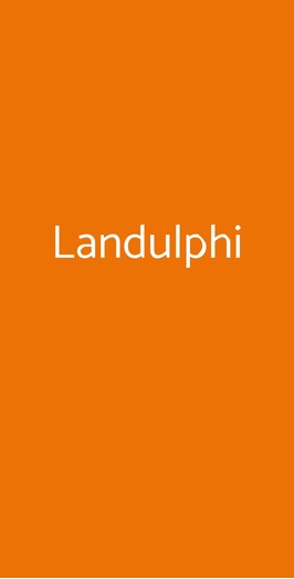 Landulphi, Pontelandolfo