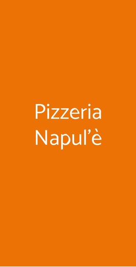 Pizzeria Napul'è, Benevento