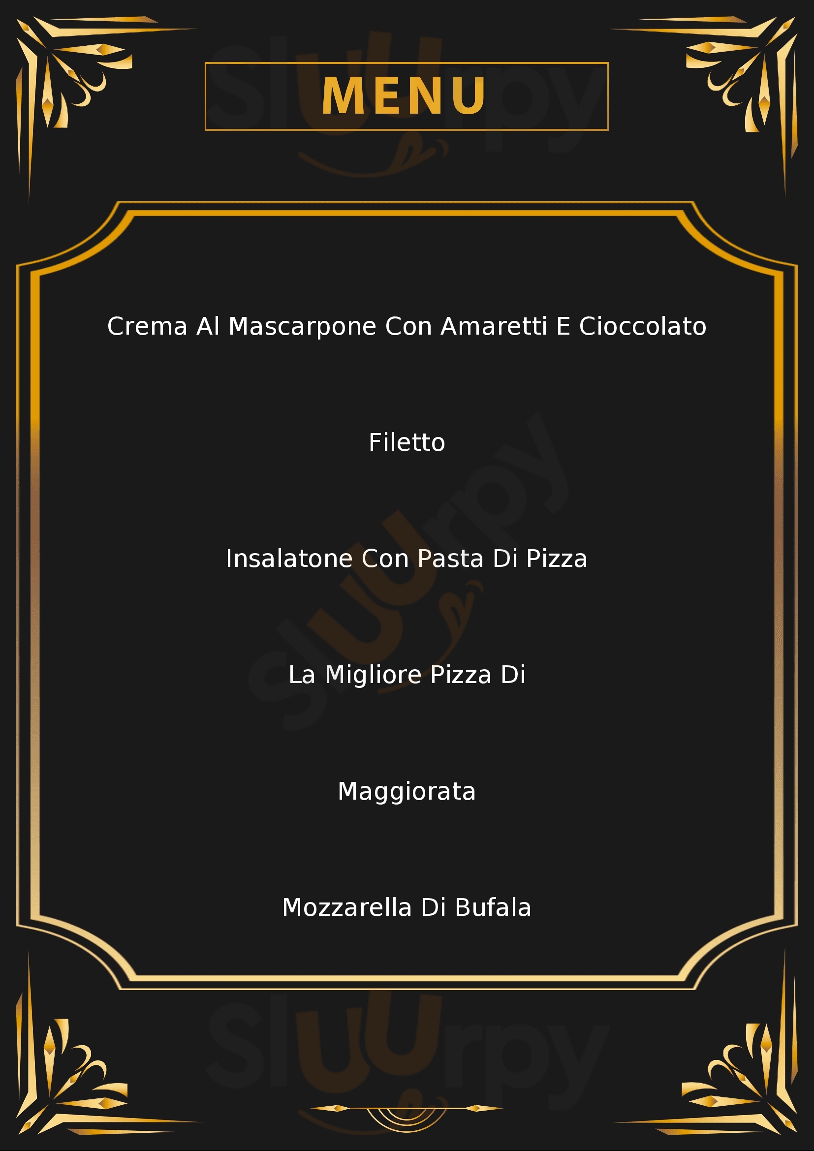 Pizzeria Albatros Padova menù 1 pagina