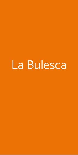 La Bulesca