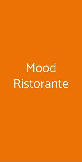 Mood Ristorante, Trani