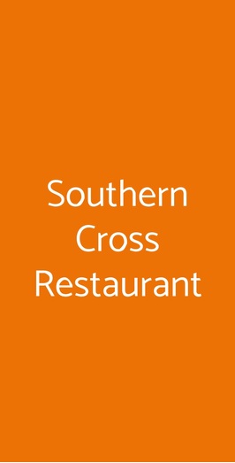Southern Cross Restaurant, Piazzola sul Brenta