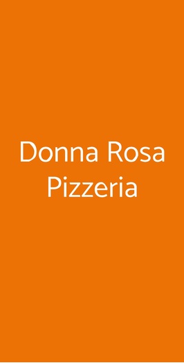 Donna Rosa Pizzeria, Trani