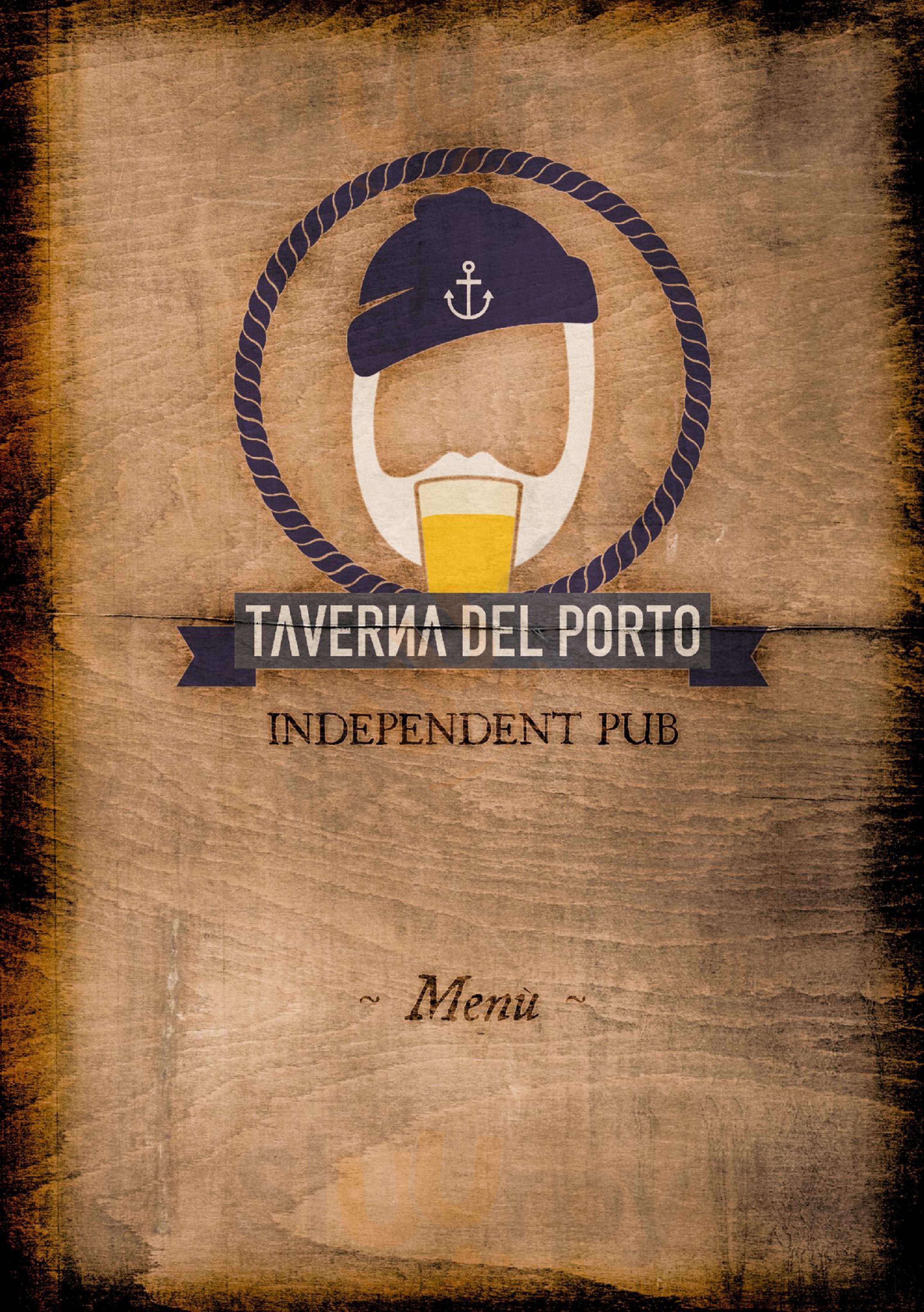 Taverna Del Porto Padova menù 1 pagina