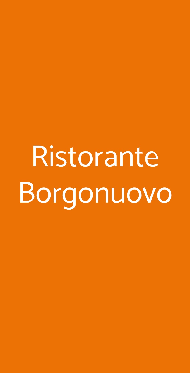 Ristorante Borgonuovo Faloppio menù 1 pagina