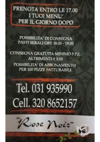 Pizzeria Rose Noir, Fenegro