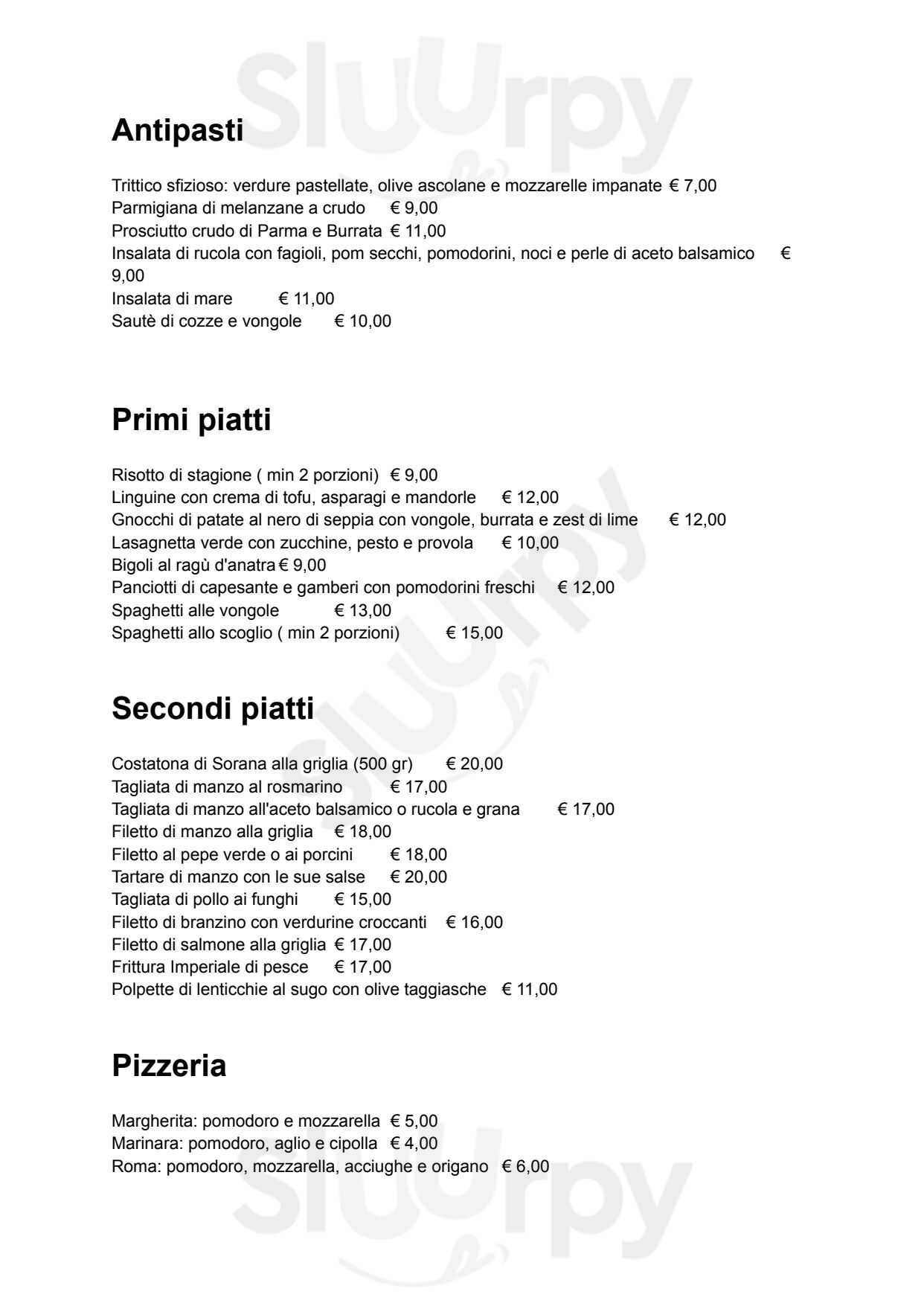 Ristorante Pizzeria Locanda Munerato Padova menù 1 pagina