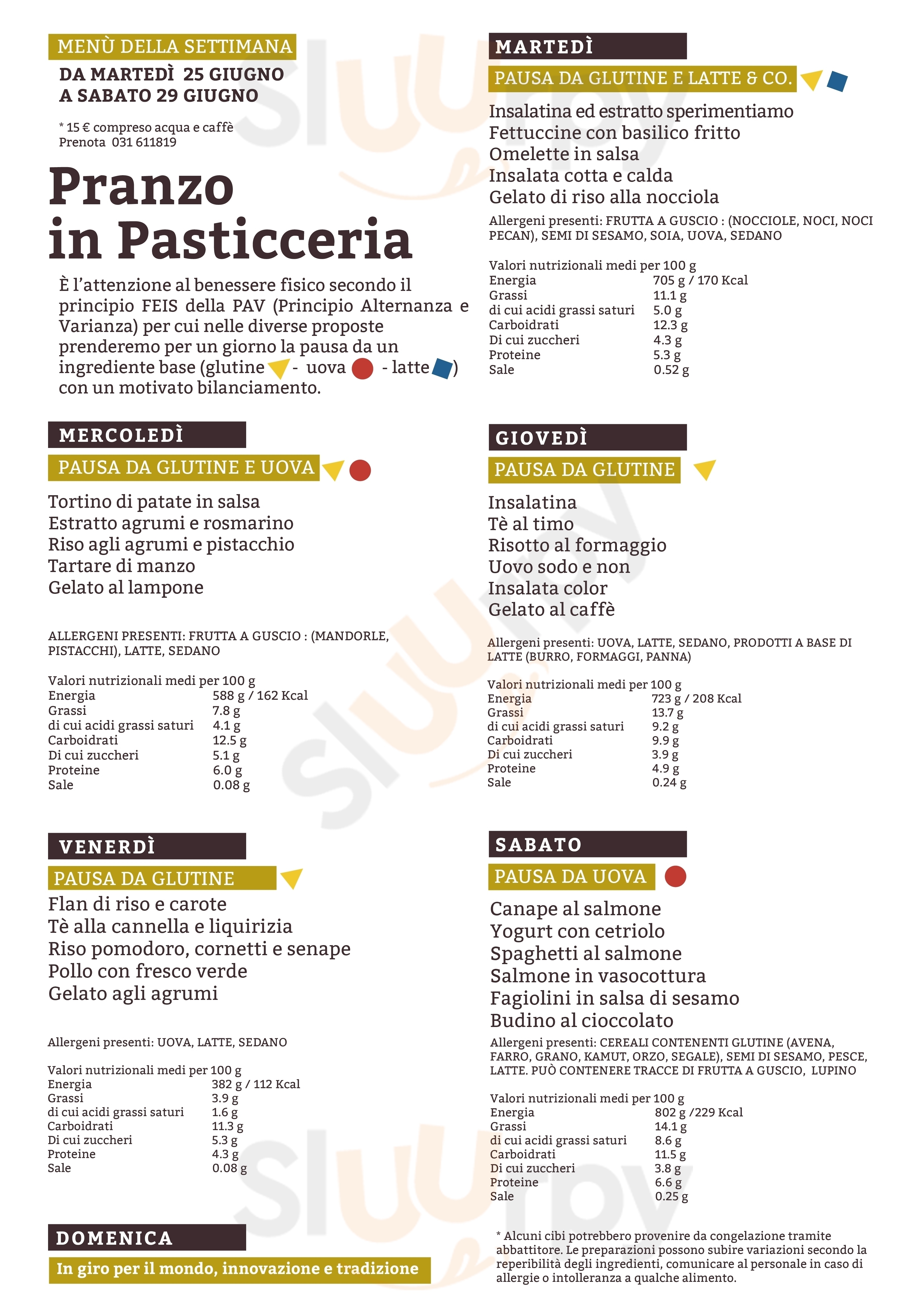 Sartori Erba menù 1 pagina