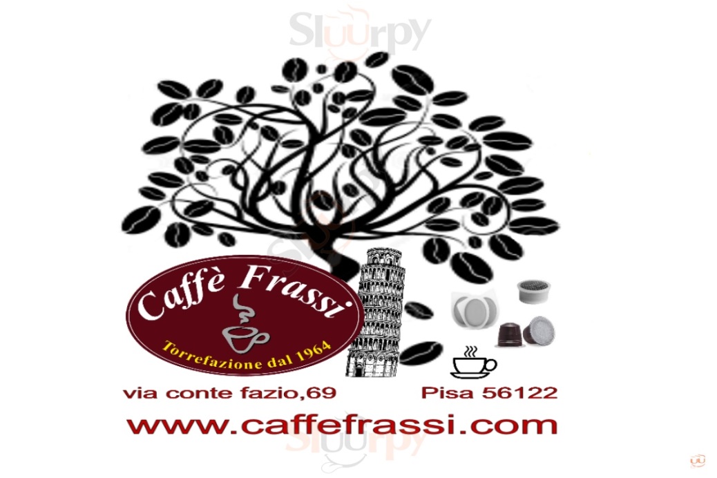 Caffè Frassi Pisa menù 1 pagina