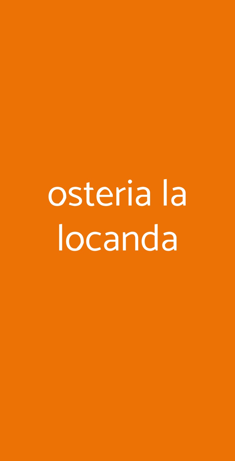 osteria la locanda Fino Mornasco menù 1 pagina