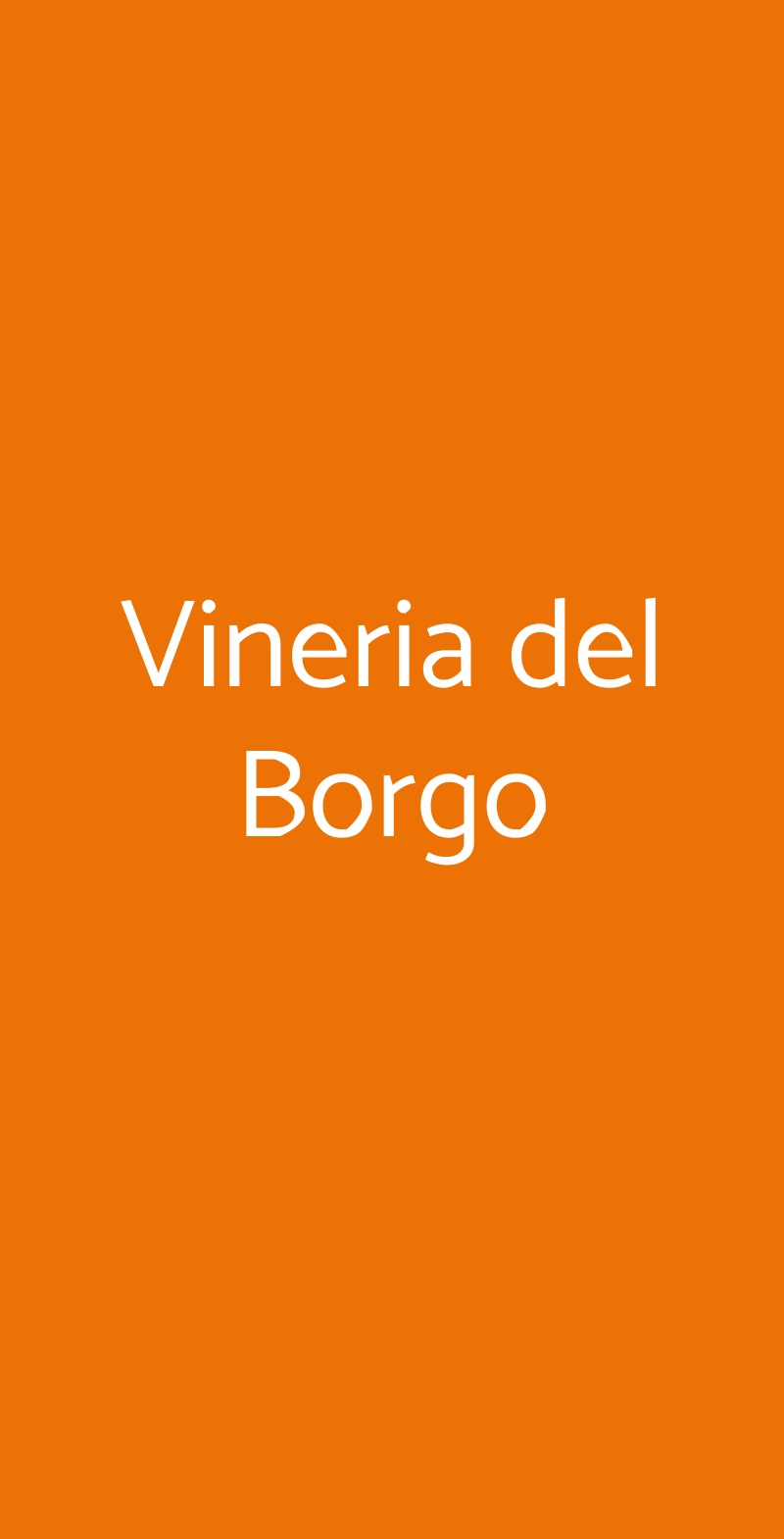 Vineria del Borgo Montefalcione menù 1 pagina