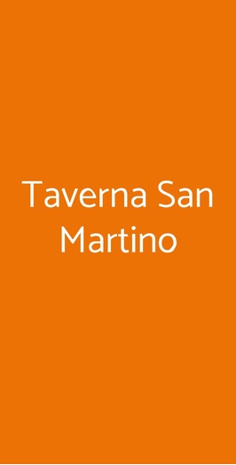 Taverna San Martino, Saluzzo