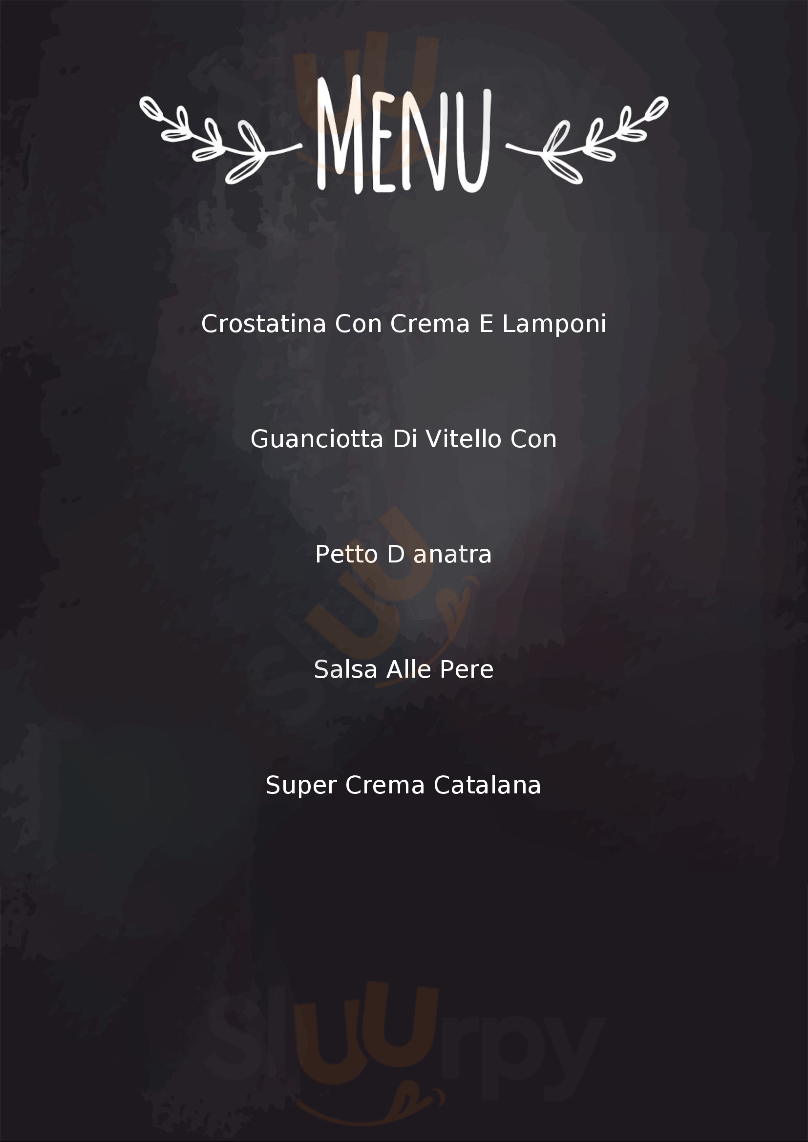 delle Antiche Contrade Ristorante Cuneo menù 1 pagina