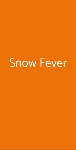 Snow Fever, Frabosa Sottana