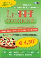Pizzeria Le Tre Colonne, Sassari