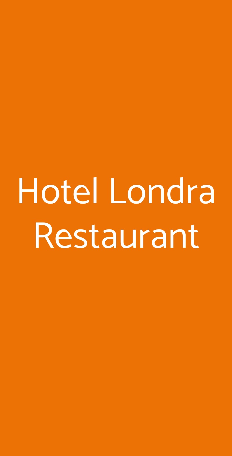 Hotel Londra Restaurant, Acceglio