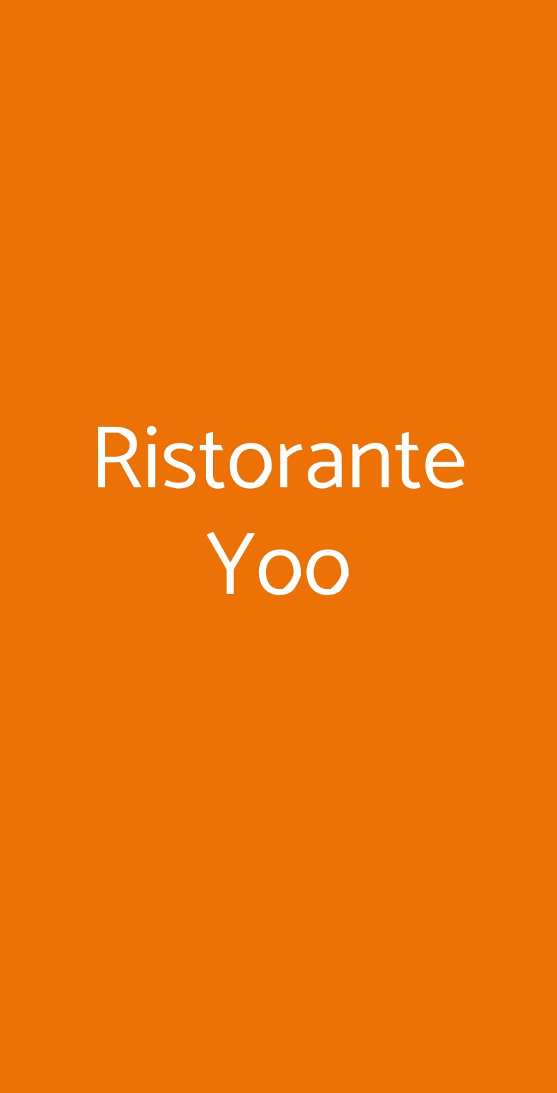 Ristorante Yoo, Perugia