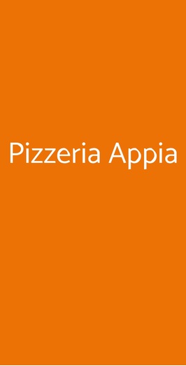 Pizzeria Appia, Perugia