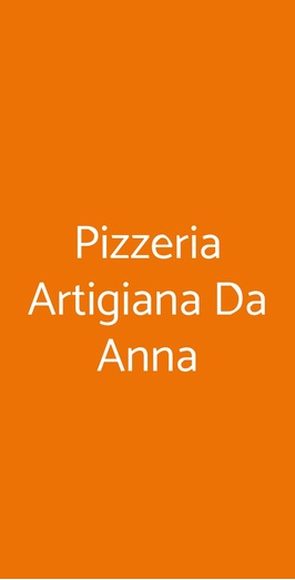 Pizzeria Artigiana Da Anna, Viterbo