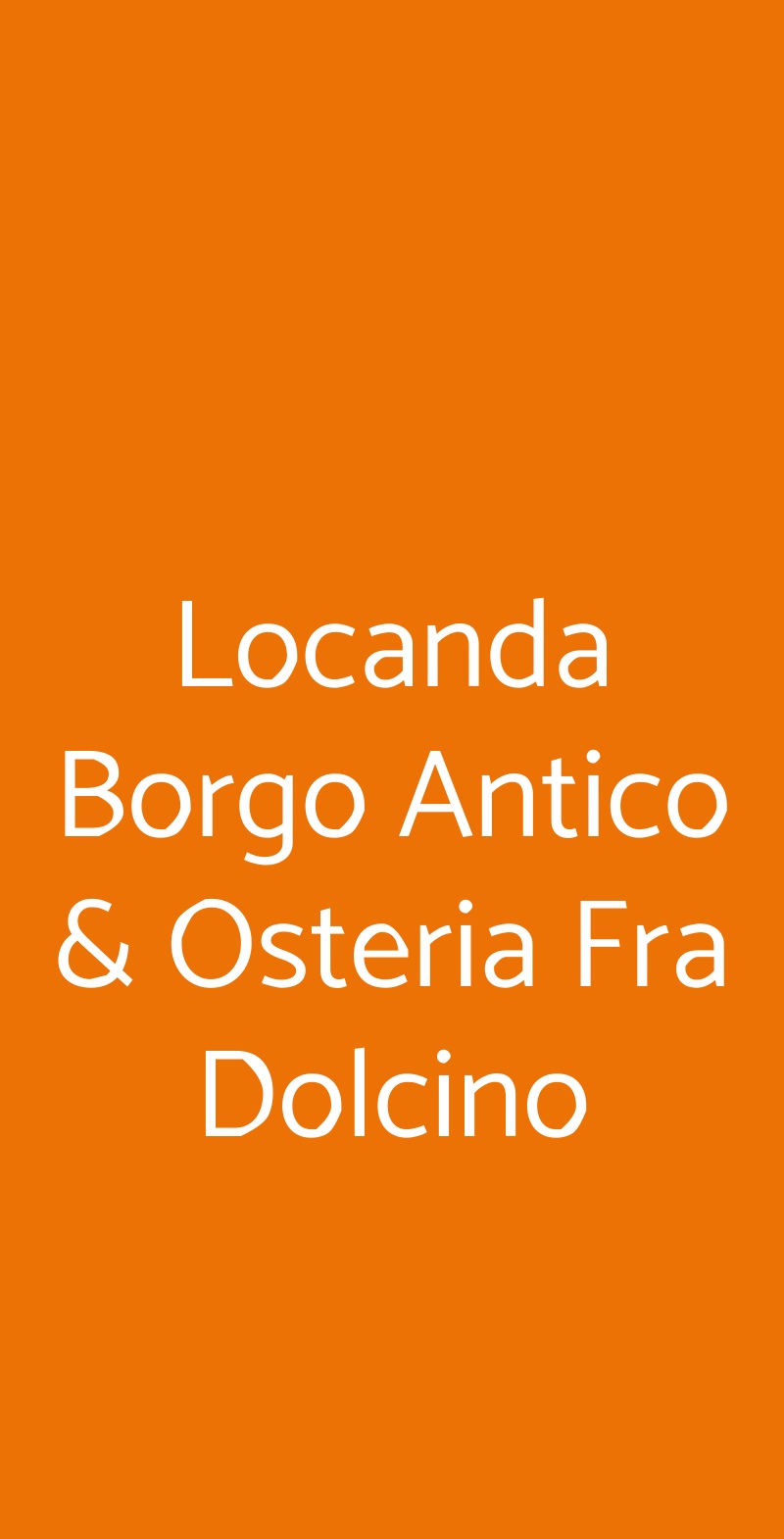 Locanda Borgo Antico & Osteria Fra Dolcino, Borgo Chiese