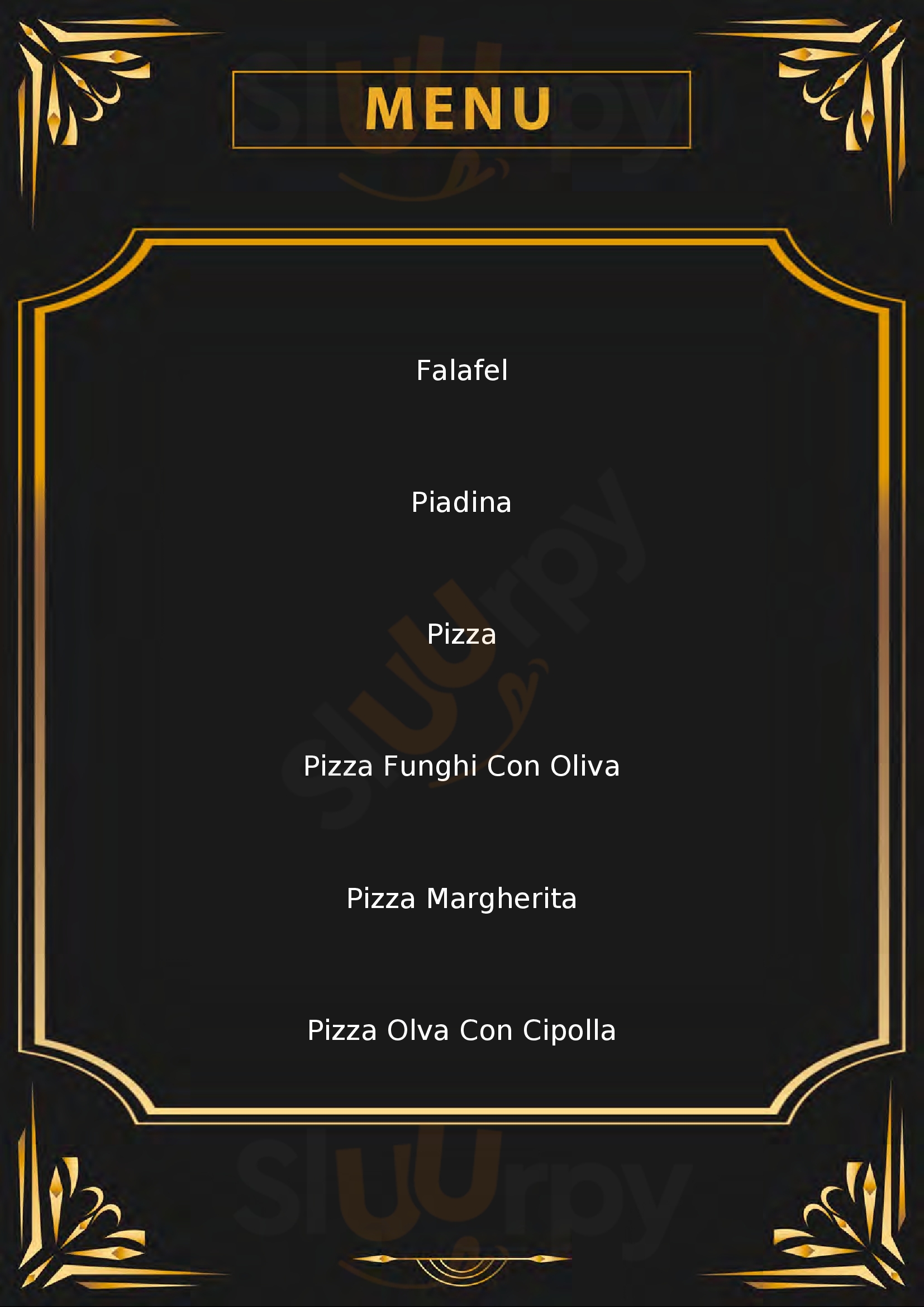 Pak Italia Pizza San Giuliano Milanese menù 1 pagina