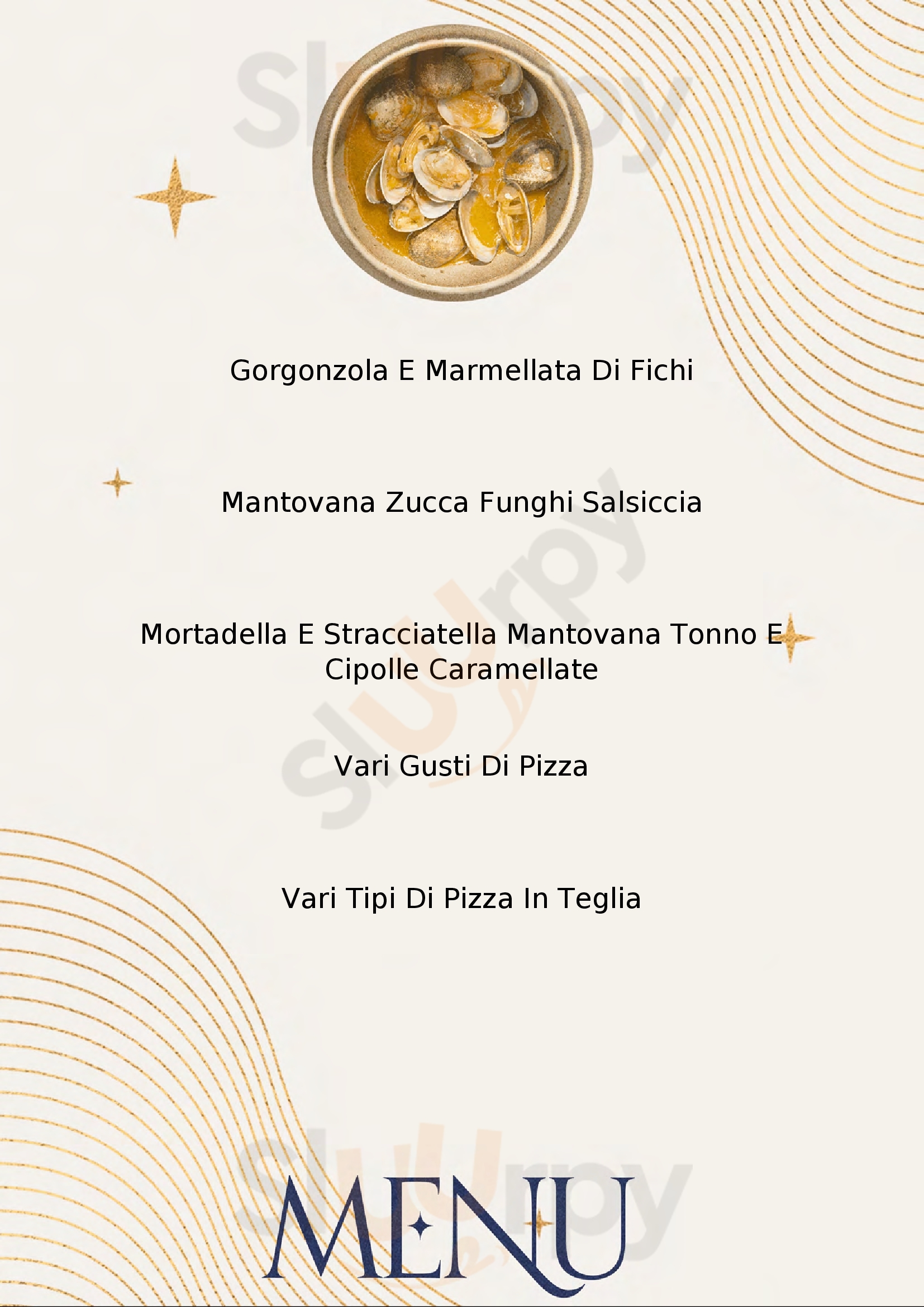 Pizzaiolo in Camicia Cremona menù 1 pagina