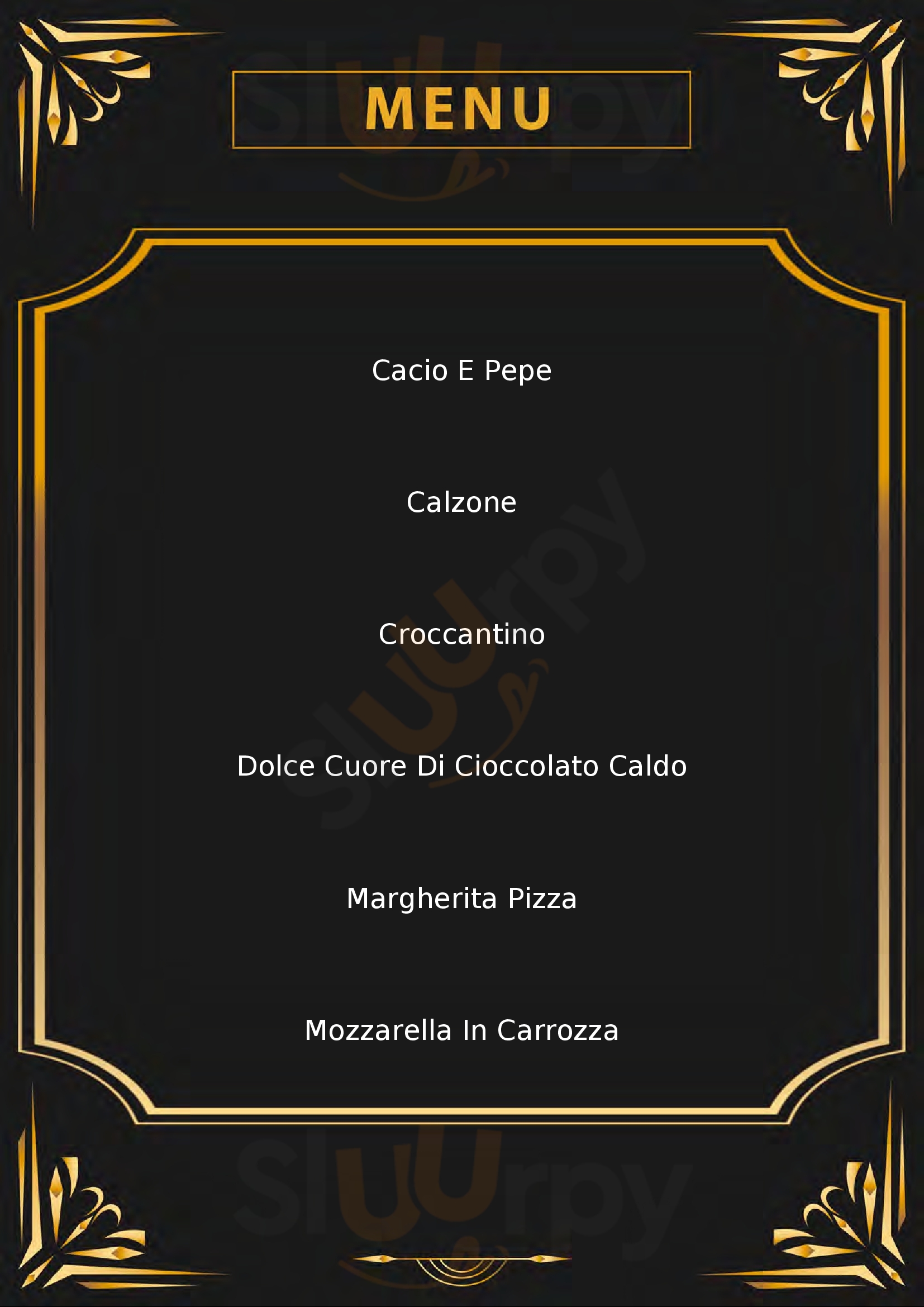 Varrone Pizza Lucca menù 1 pagina