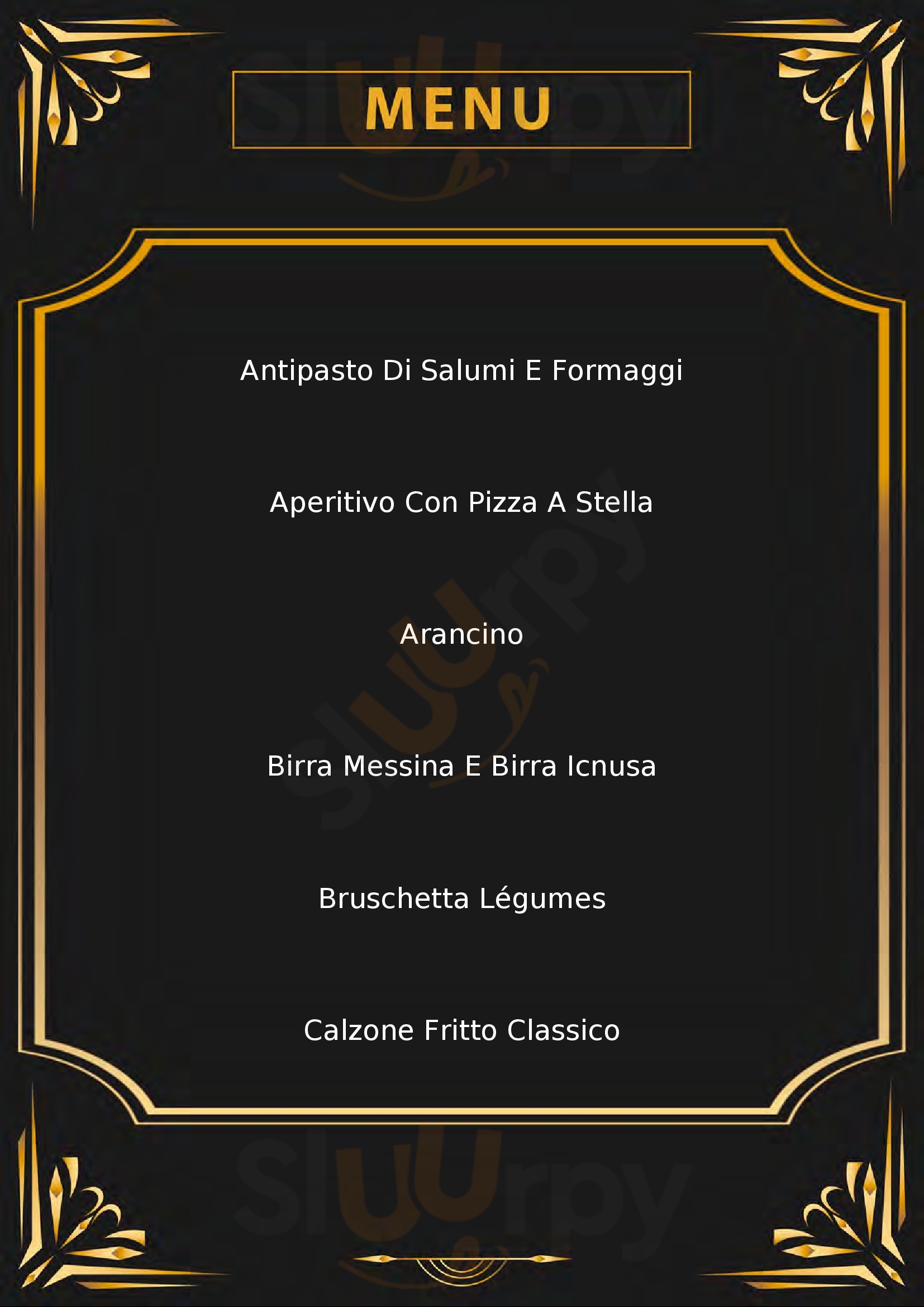 Abbracciame Pizzeria Domodossola menù 1 pagina