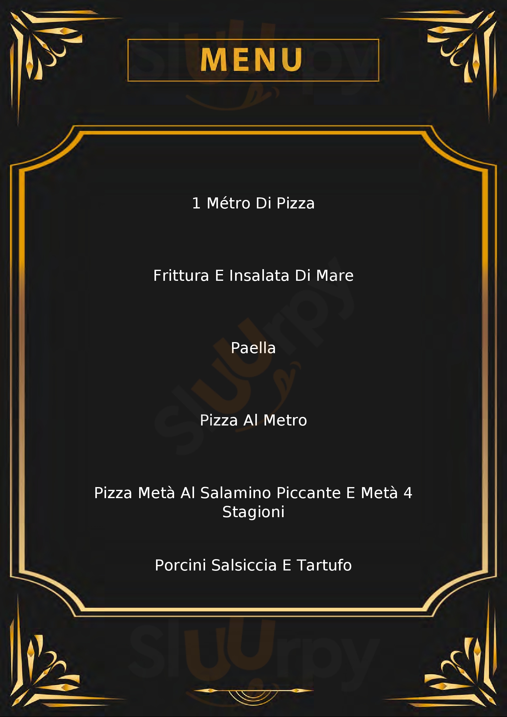 Pizza Al Metro Princi...pizza Principina a Mare menù 1 pagina