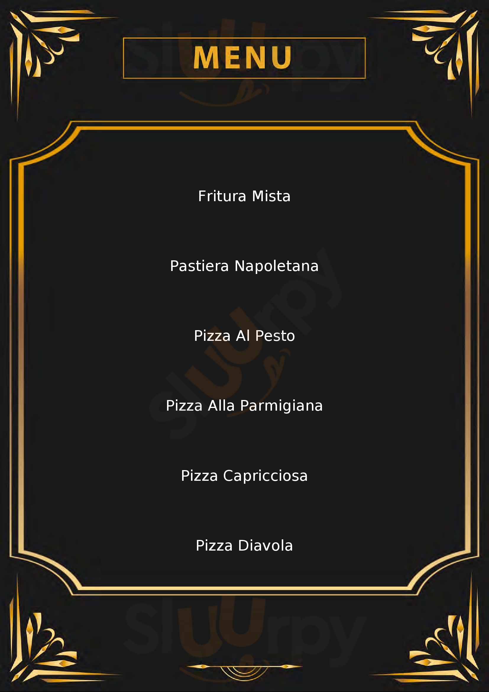 Sfizi e Pizza Anzola dell'Emilia menù 1 pagina