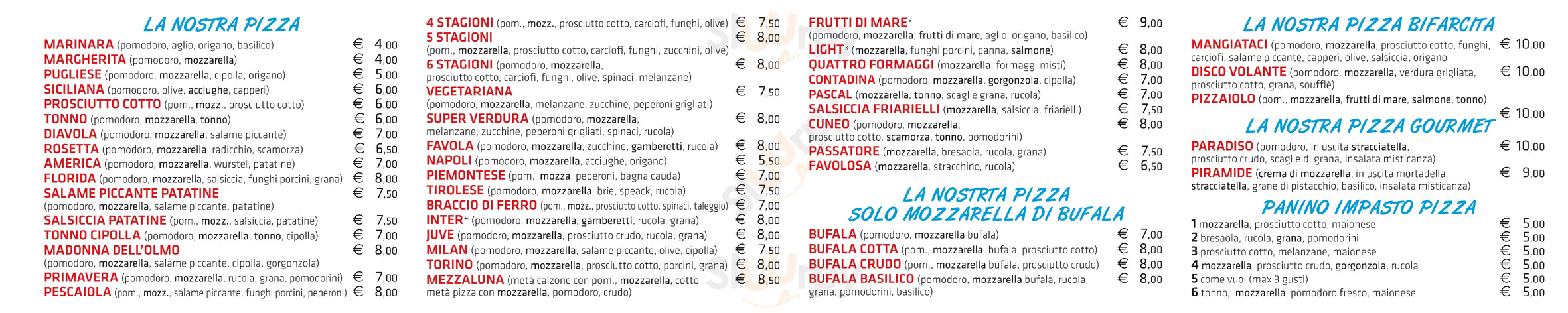 Pizzeria Bar 4 Stagioni