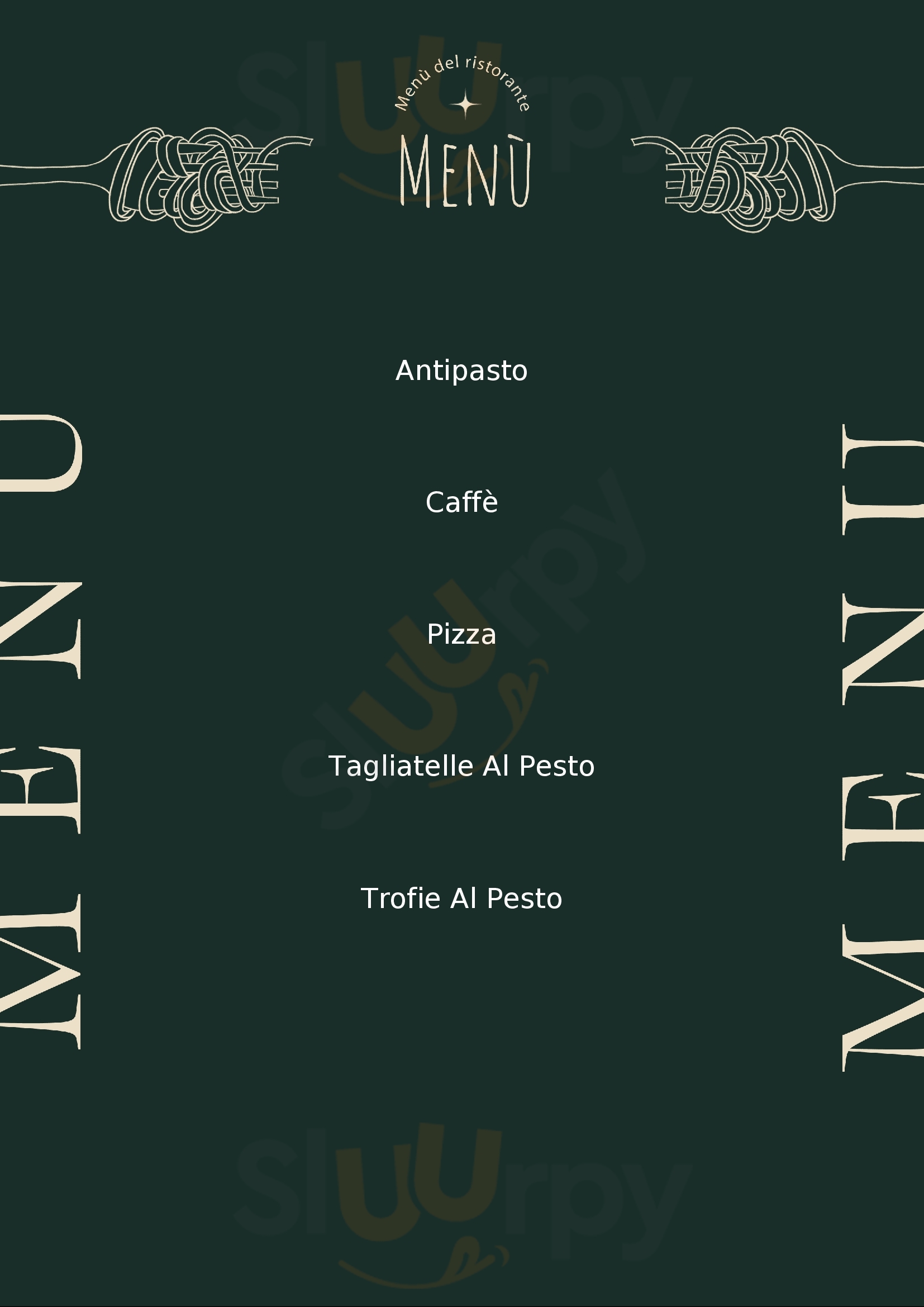 La Plaza Pizzeria - Ristorante - Bar Cavaglià menù 1 pagina