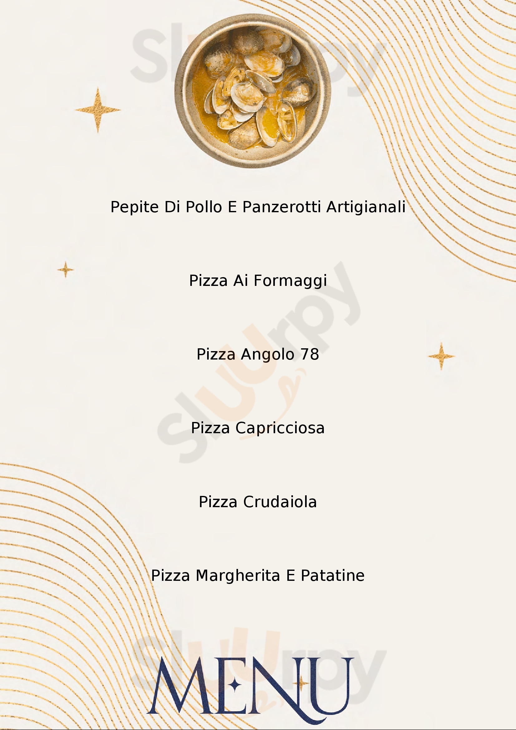 Pizzeria Angolo78 San Vito dei Normanni menù 1 pagina