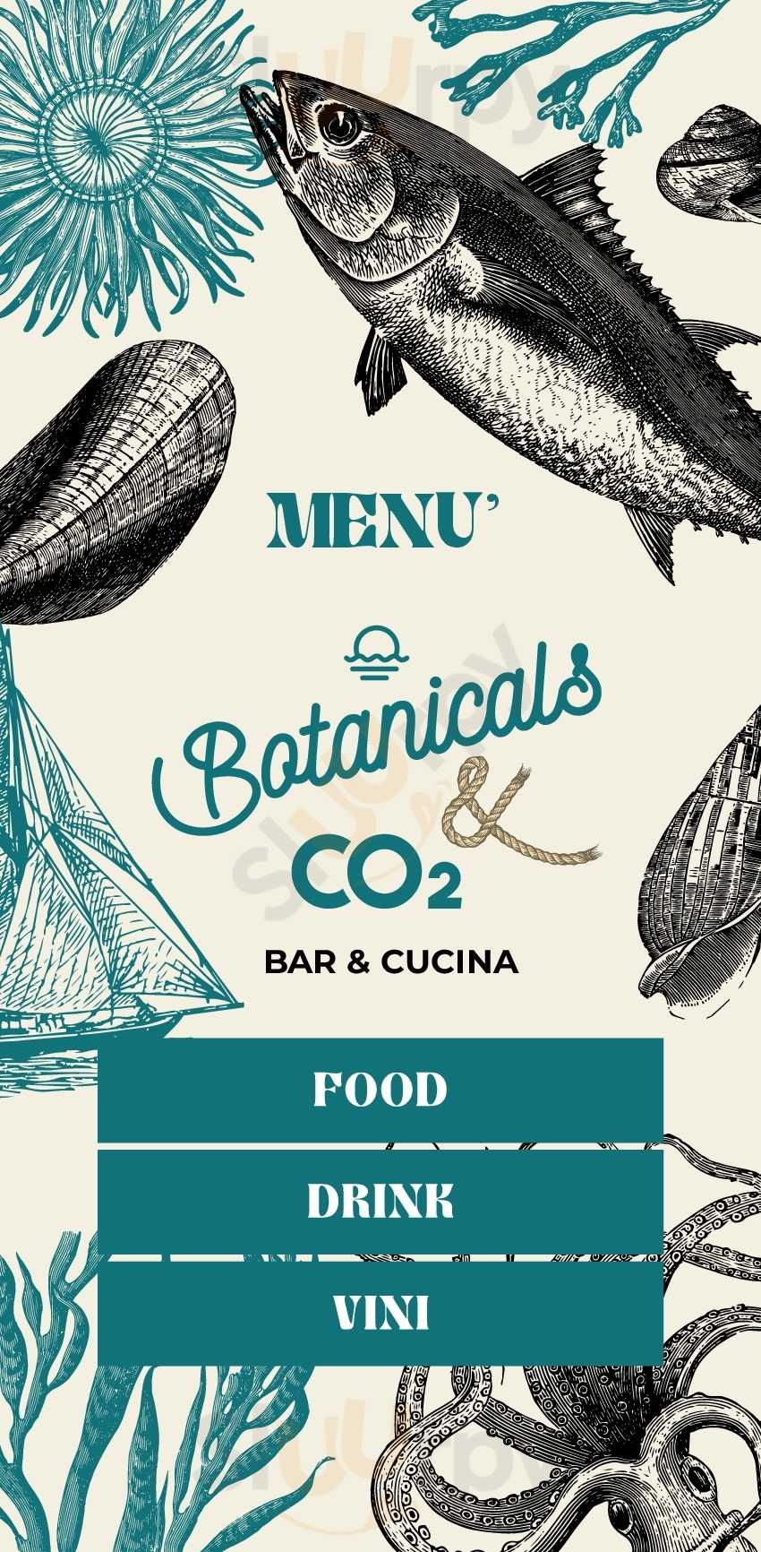 Botanicals & Co2 Bisceglie menù 1 pagina