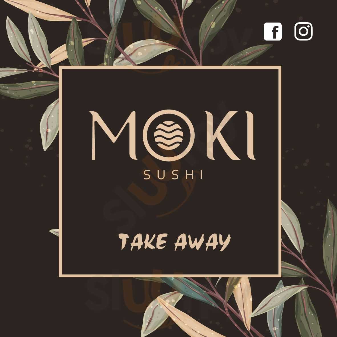 Moki Sushi Roma menù 1 pagina
