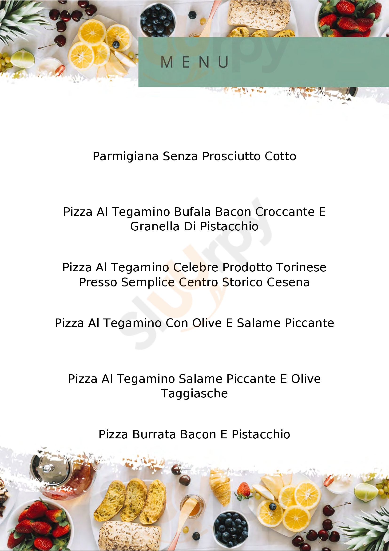 Semplice Pizza Al Tegamino A Cesena, Cesena