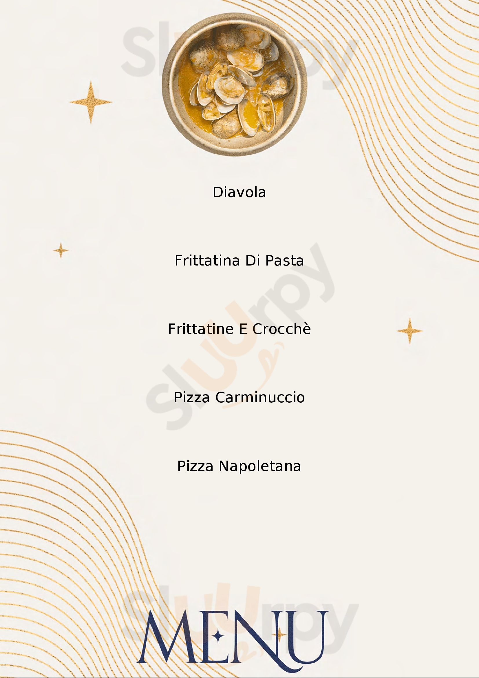 Pizzeria Grano D'oro Bellizzi menù 1 pagina