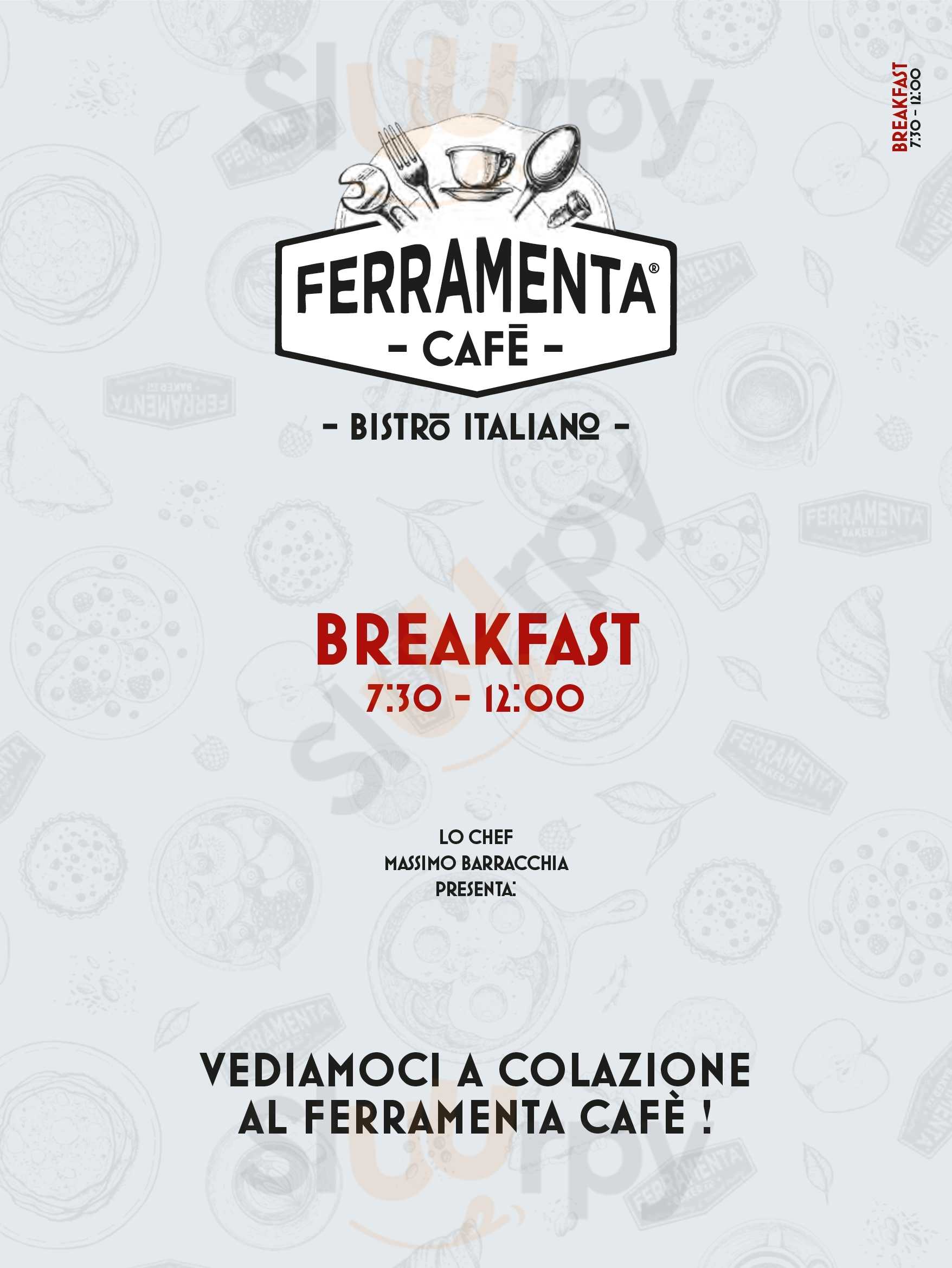 Ferramenta Cafè Rimini menù 1 pagina