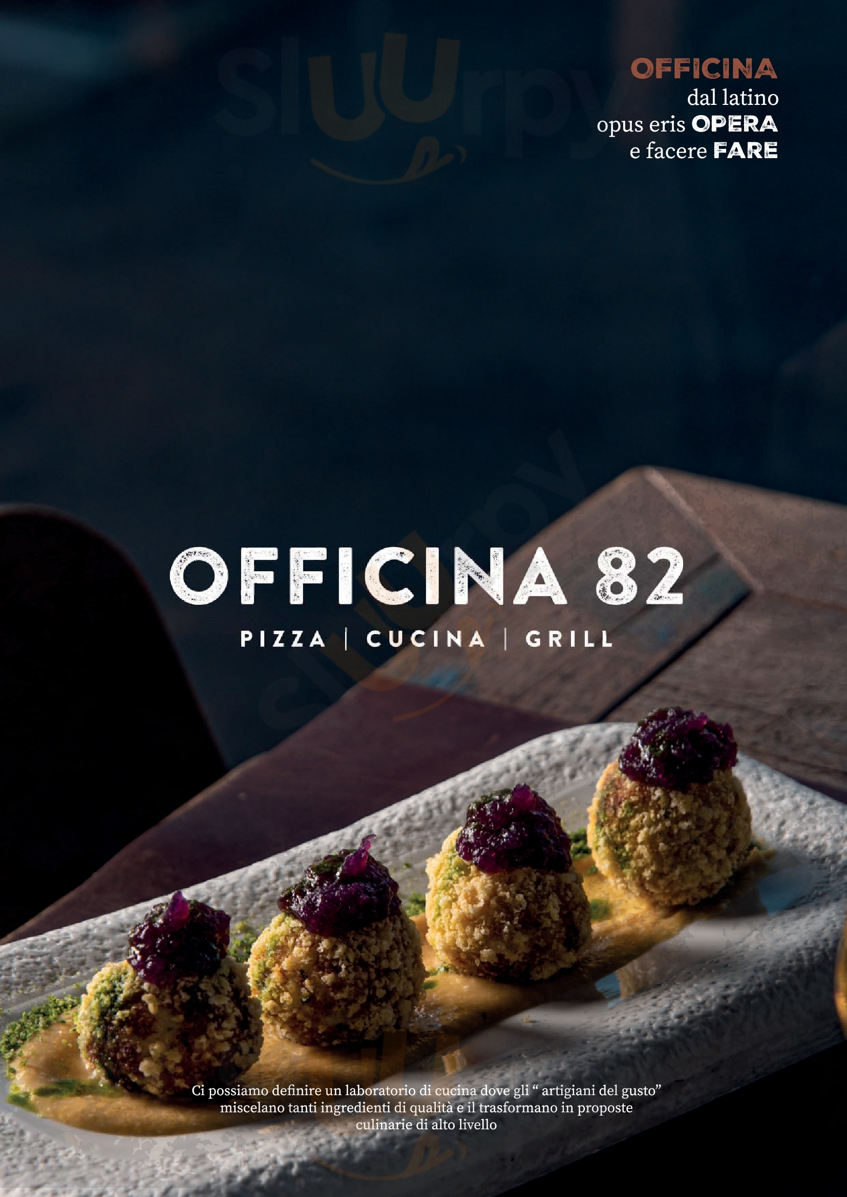 Offcina82 Sesto Fiorentino menù 1 pagina