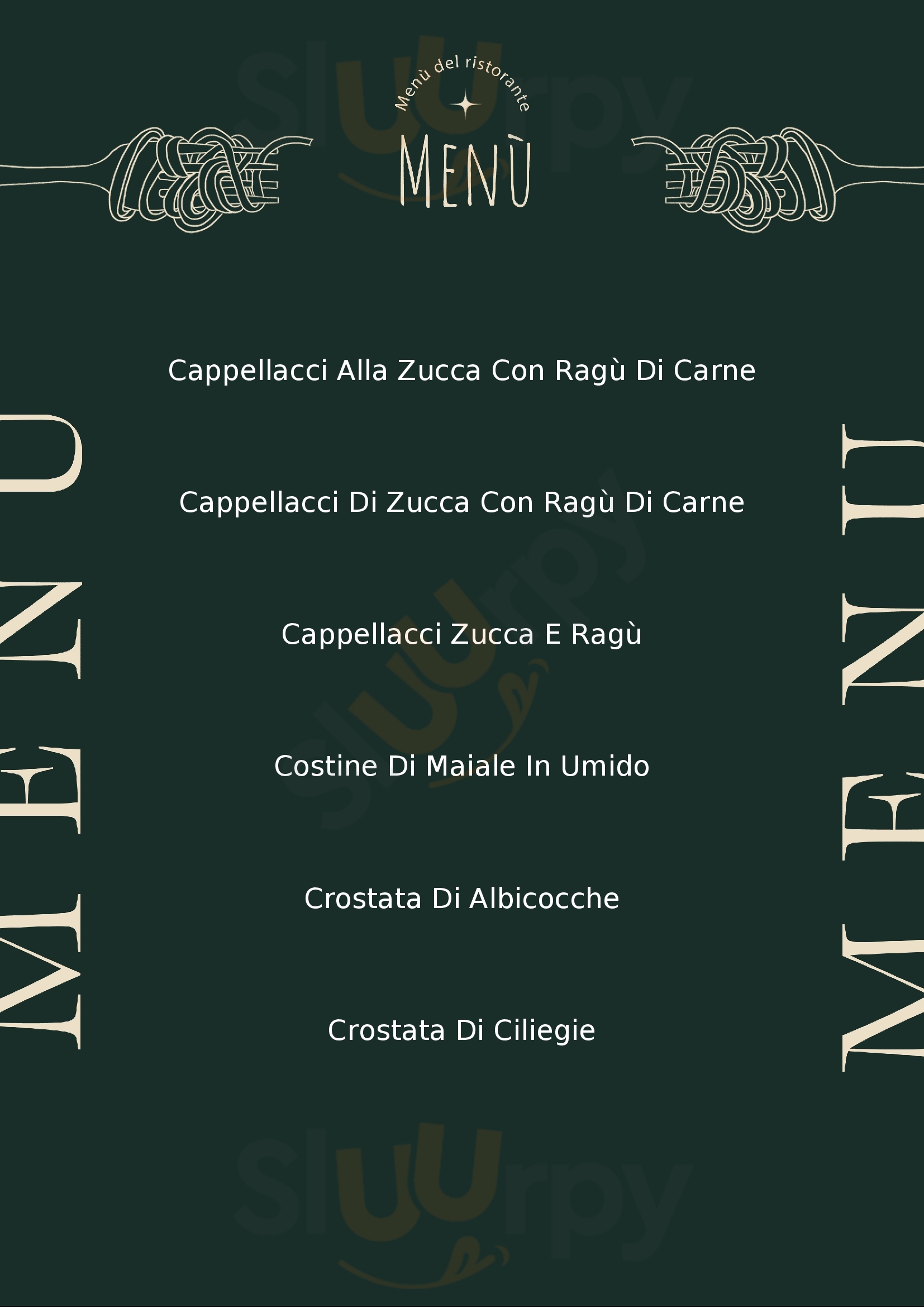 Enoteca Birreria l'Acino Ferrara menù 1 pagina